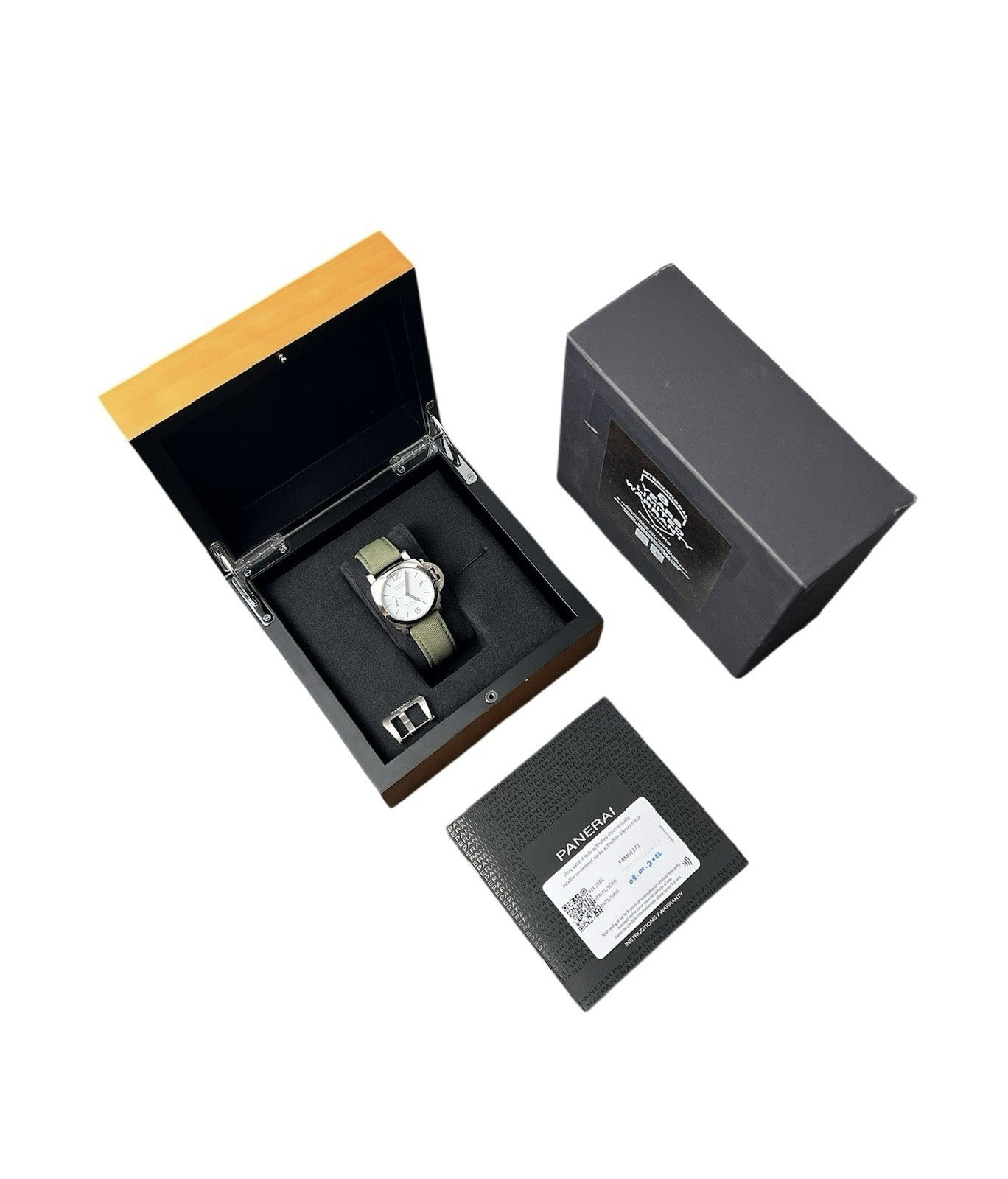 Panerai Luminor Marina Stainless Steel White Dial 40mm Automatic Mens PAM01271