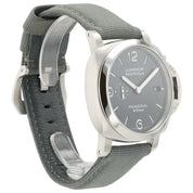 Panerai Luminor Marina Gray Stainless Steel 44mm Automatic Men’s Watch PAM01358