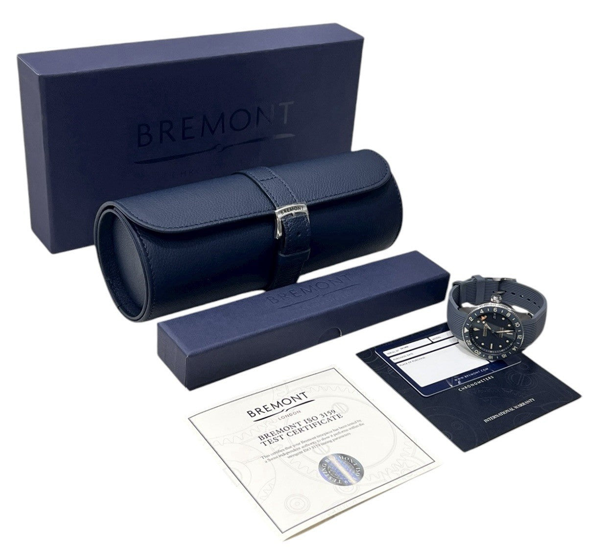 Bremont Supermarine Ocean Stainless Steel Grey Dial 40mm Automatic Men’s Watch