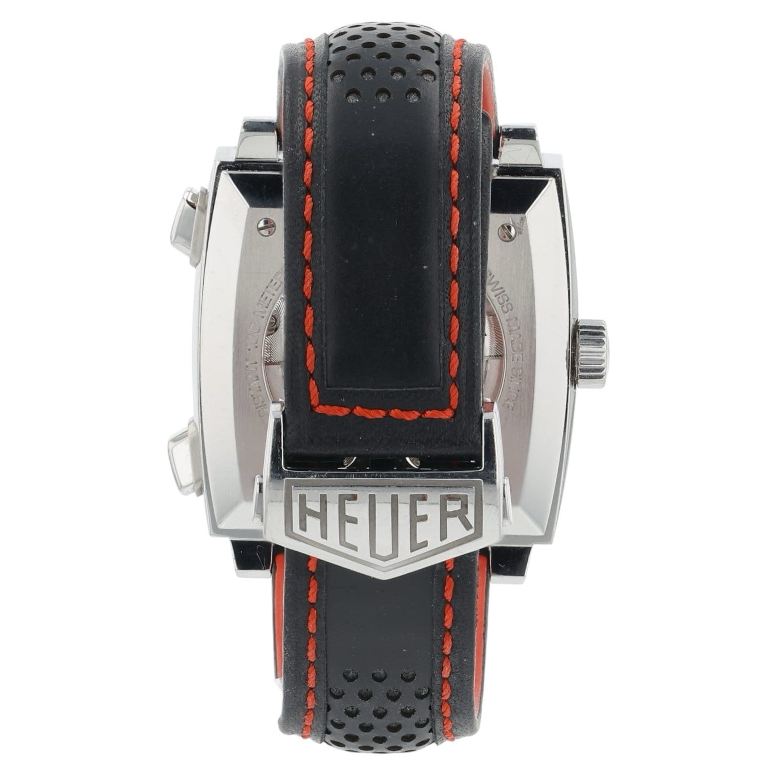 Tag Heuer Monaco Stainless Steel Grey Dial 39mm Automatic Mens Watch CAW211B