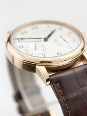 2024 A. Lange & Sohne Up/Down 18k Rose Gold Silver Dial 39mm Mens Watch 234.032