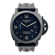 Panerai Luminar 1950 3 Days GMT Automatic 44mm Black Dial PAM01441 -  B&P