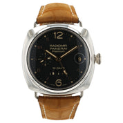 Panerai Radiomir Black Dial Platinum 45mm Automatic Men's Watch PAM00495