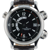 Jaeger-LeCoultre Memovox Steel Black Dial 41mm Automatic Watch 146.8.97/1