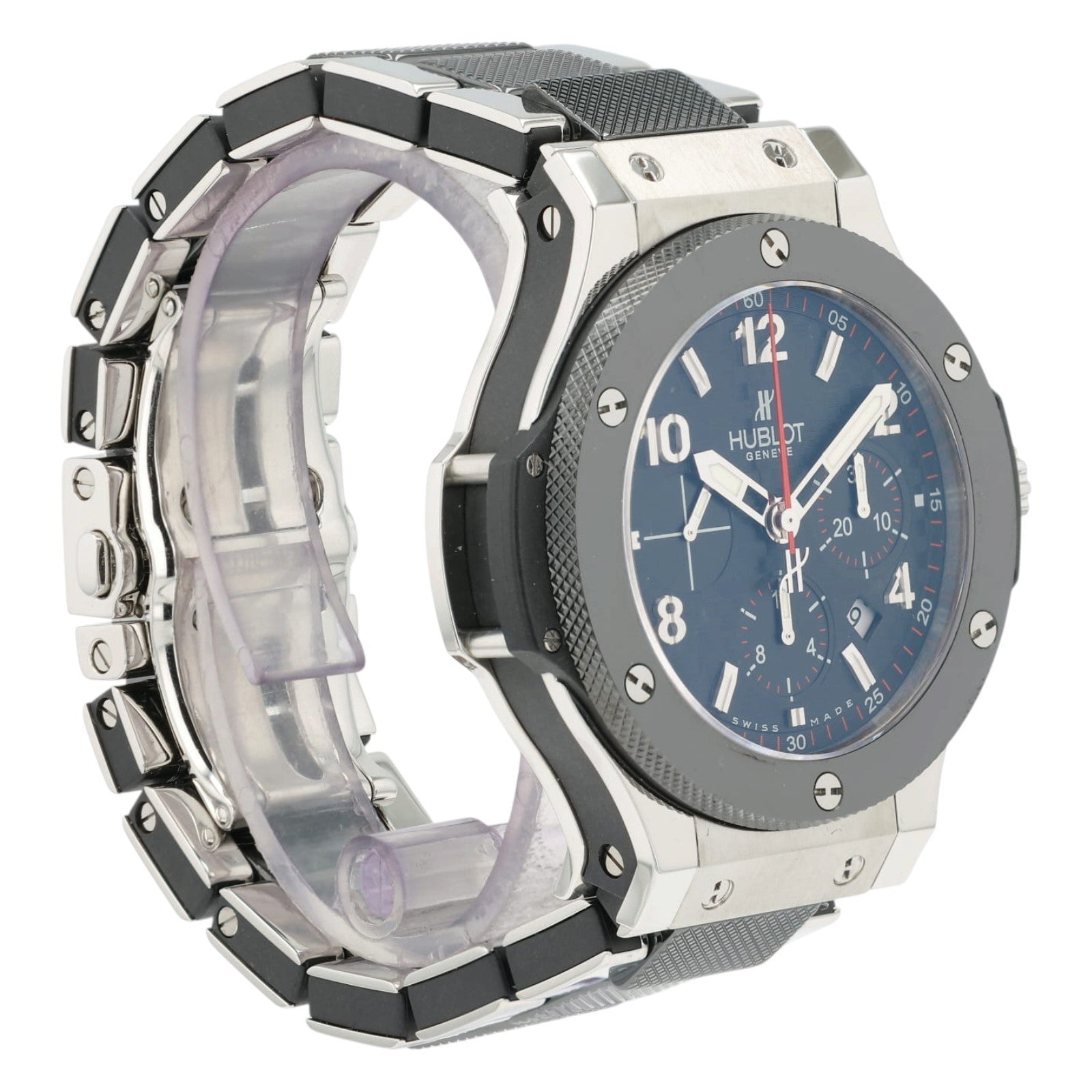 Hublot Big Bang Black Carbon Fiber Dial Steel 44mm Automatic Mens 301.SB.131.SB