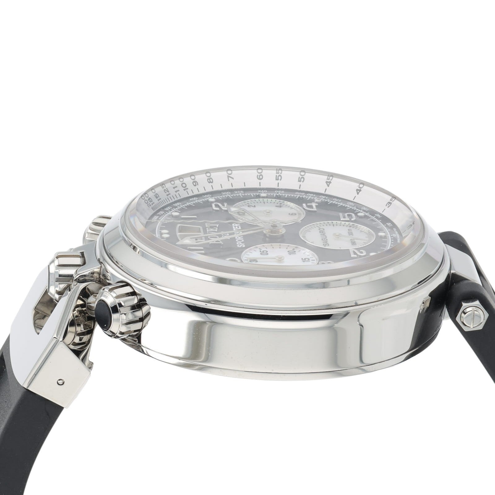 NEW 2025 Bovet Sportster Saguaro Black Carbon Dial 46mm Auto Men's Watch SP0445