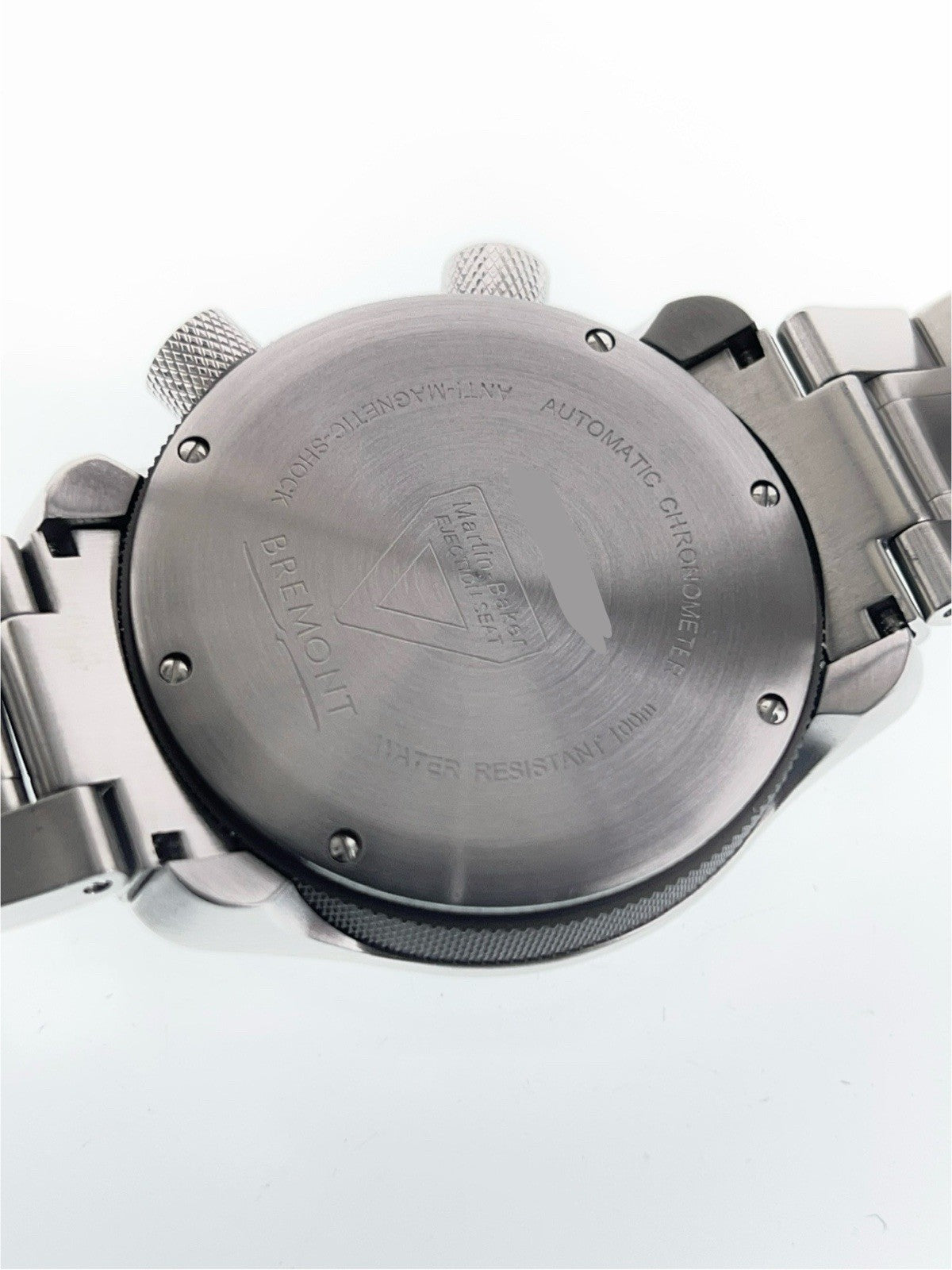 Bremont MB Stainless Steel Black Dial 43mm Automatic Movement Men’s Watch MBII