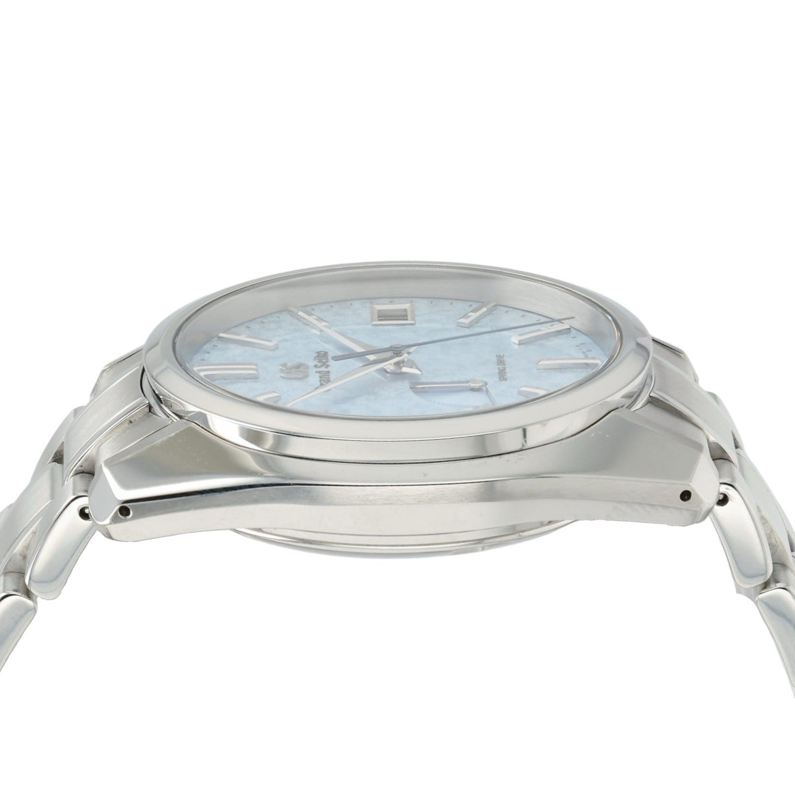 Grand Seiko Heritage Blue Dial Stainless Steel 40mm Automatic Mens Watch SBGA387