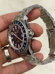NEW 2026 Shinola Monster GMT Automatic 40mm Blue Dial Steel Watch S0120247286