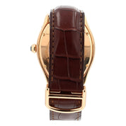 Cartier Tortue 18k Rose Gold Silver Dial 34mm Manual Wind Men’s Watch W15386851