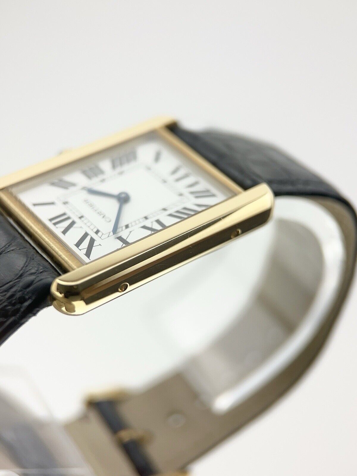 Cartier Tank Solo 18k Yellow Gold and Steel 27mm Quartz Men’s Watch W5200004