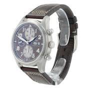IWC Pilot Chrono Brown Dial Stainless Steel 42mm Automatic Men’s Watch IW371709