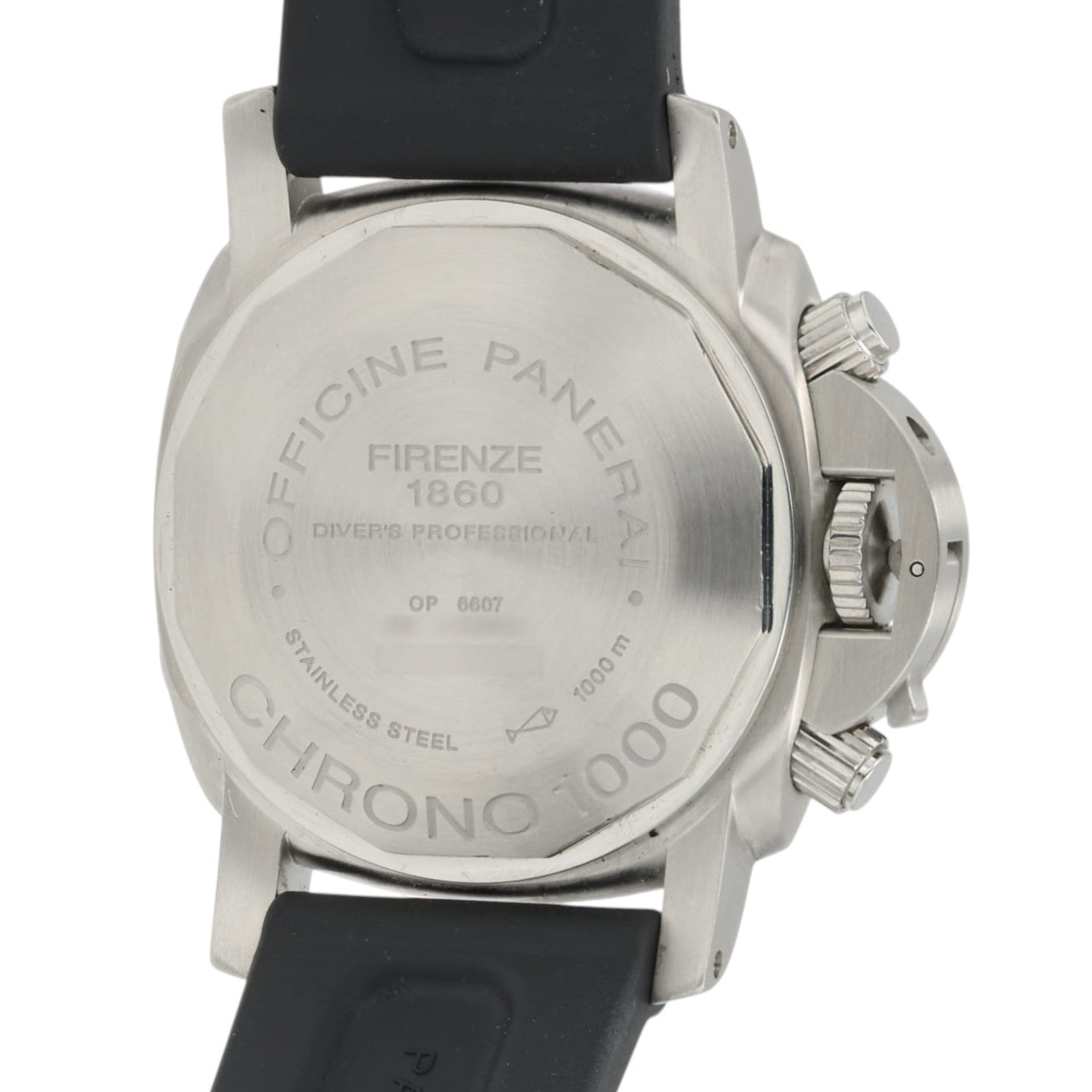 Panerai Luminor Submersible 1950 Chrono Black Dial Steel 47mm Automatic PAM00187