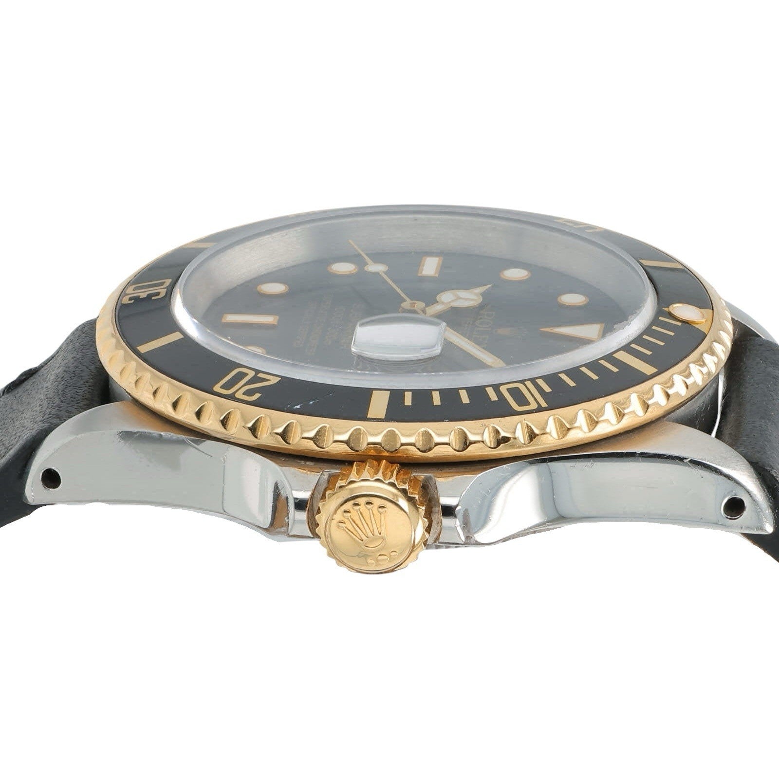 Rolex Submariner Gold & Steel Black Dial 40mm Automatic Men’s Watch 16613LN