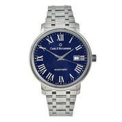 BRAND NEW Carl F Bucherer Adamavi Steel Blue 40mm Automatic Men’s Watch