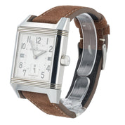 Jaeger-LeCoultre Reverso Squadra Steel Silver Dial 50x34mm Auto Mens Q7008420