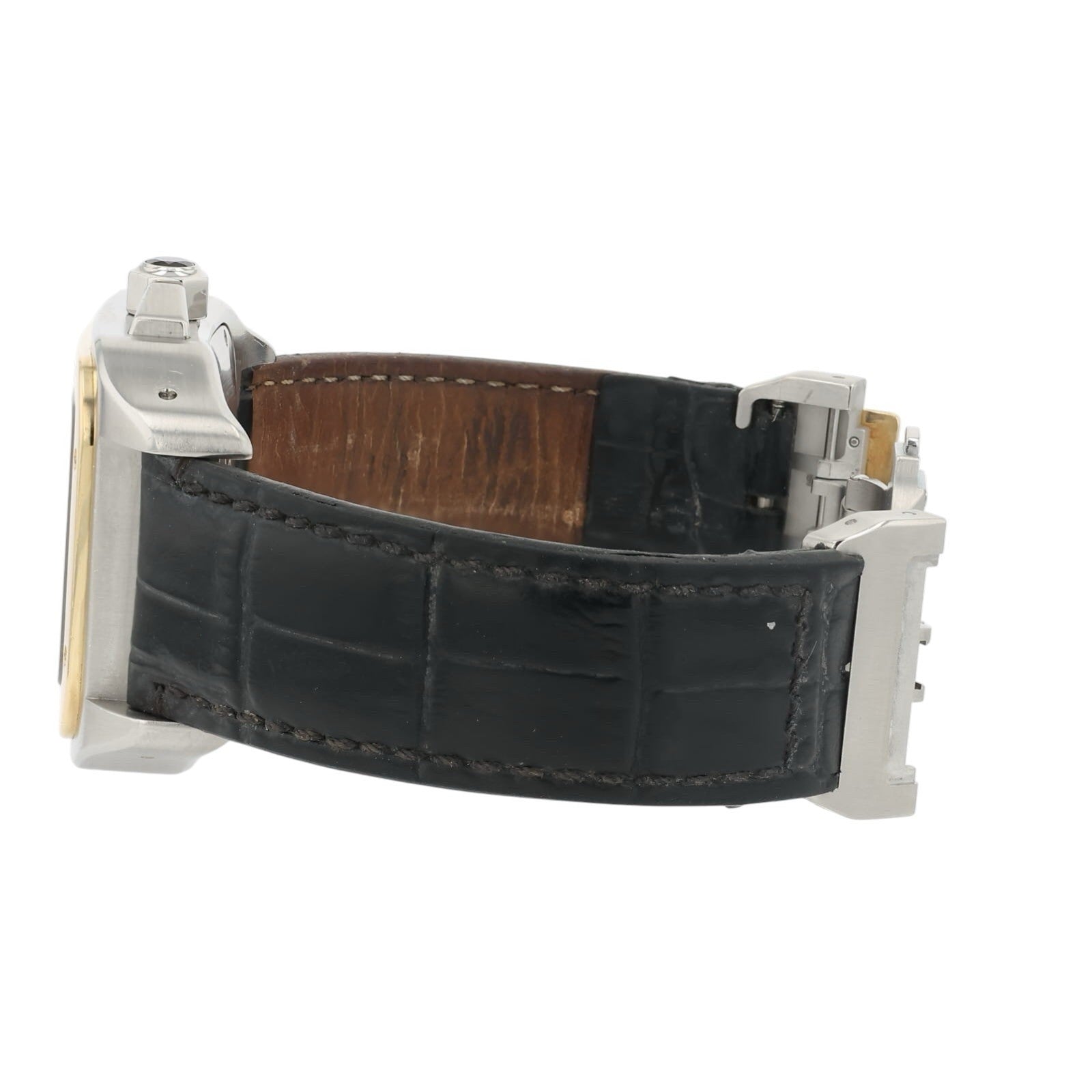 Cartier Santos Gold & Steel Silver Dial 42mm Automatic Men’s Watch W20091X7