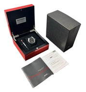 Panerai Ferrari Stainless Steel Black Dial 45mm Manual Wind Mens Watch FER00012