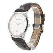 Jaeger-LeCoultre Master Slim Date Steel Silver Dial 39mm Automatic Mens Q1238420