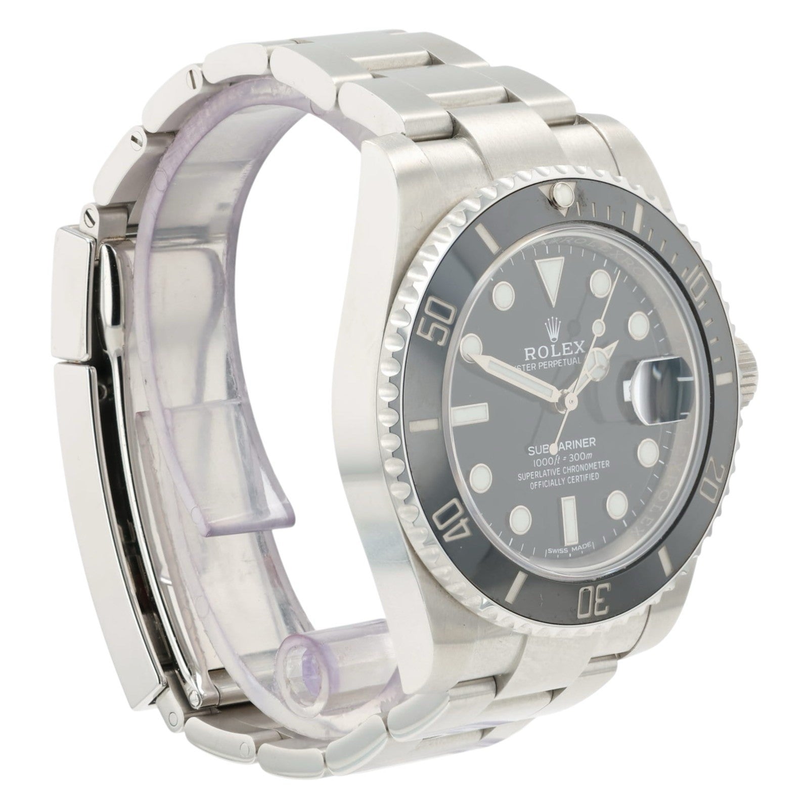 Rolex Submariner Black Dial Stainless Steel 40mm Automatic Mens Watch 116610LN