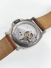 Panerai Luminor Marina 8 Days Titanium Brown Dial 44mm Manual Wind Mens PAM00564