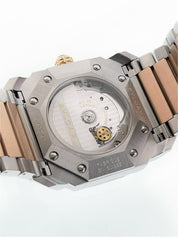 Bulgari Octo Gold & Steel White Dial BGO38S