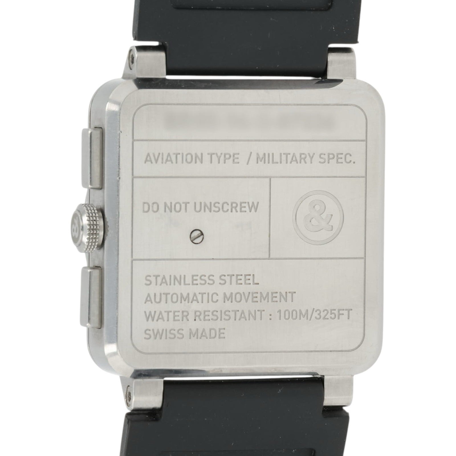 Bell & Ross BR-03 Black Dial Stainless Steel 42mm Automatic Men’s Watch BR03-94