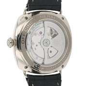 Panerai Radiomir Black Dial 18k White Gold 45mm Automatic Men’s Watch PAM00496