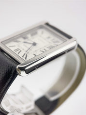 Cartier Tank Solo Steel Silver Dial 31mm Automatic Men's Watch W5200027