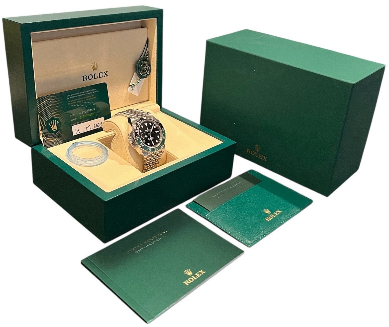 Rolex Sprite GMT-Master Stainless Steel Black Dial 40mm Auto Men’s 126720VTNR