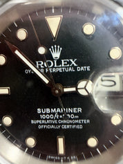 Rolex Submariner Black Dial Stainless Steel 40mm Automatic Mens Watch 16610