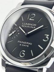 Panerai Luminor Marina 8 Days Steel Black Dial 44mm Manual Wind Men’s PAM00510