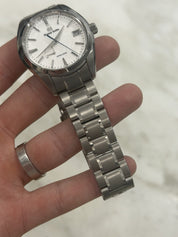 2021 Grand Seiko Spring Drive Snowflake Date Watch SBGA211 Titanium  Box/Paper