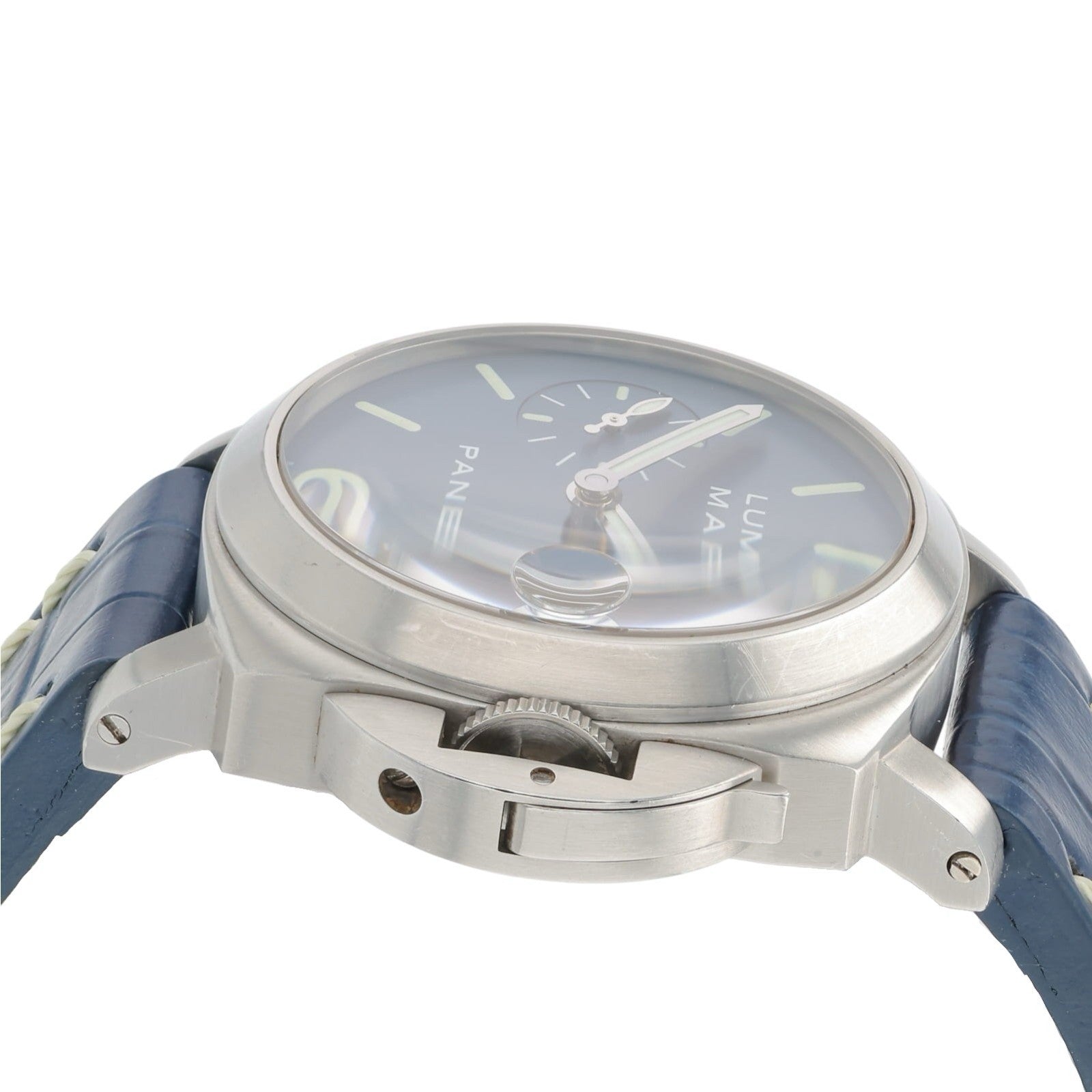 Panerai Luminor Marina Stainless Steel Blue Dial 40mm Automatic Mens PAM00070