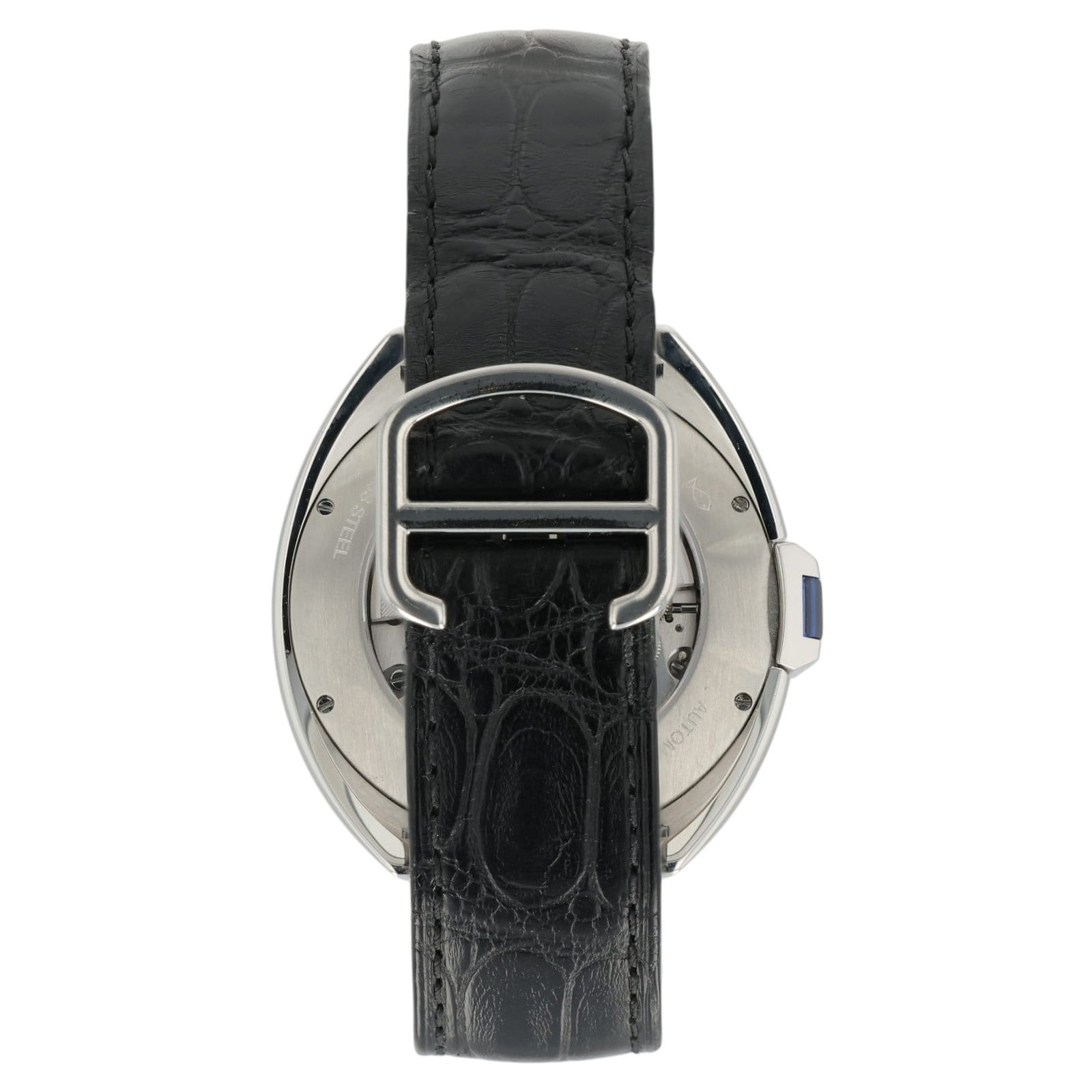Cartier Cle de Cartier Silver Dial Stainless Steel 40mm Automatic Men's WSCL0018