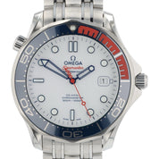 Omega Seamaster White Dial Steel 41mm Automatic Mens Watch 212.32.41.20.04.001