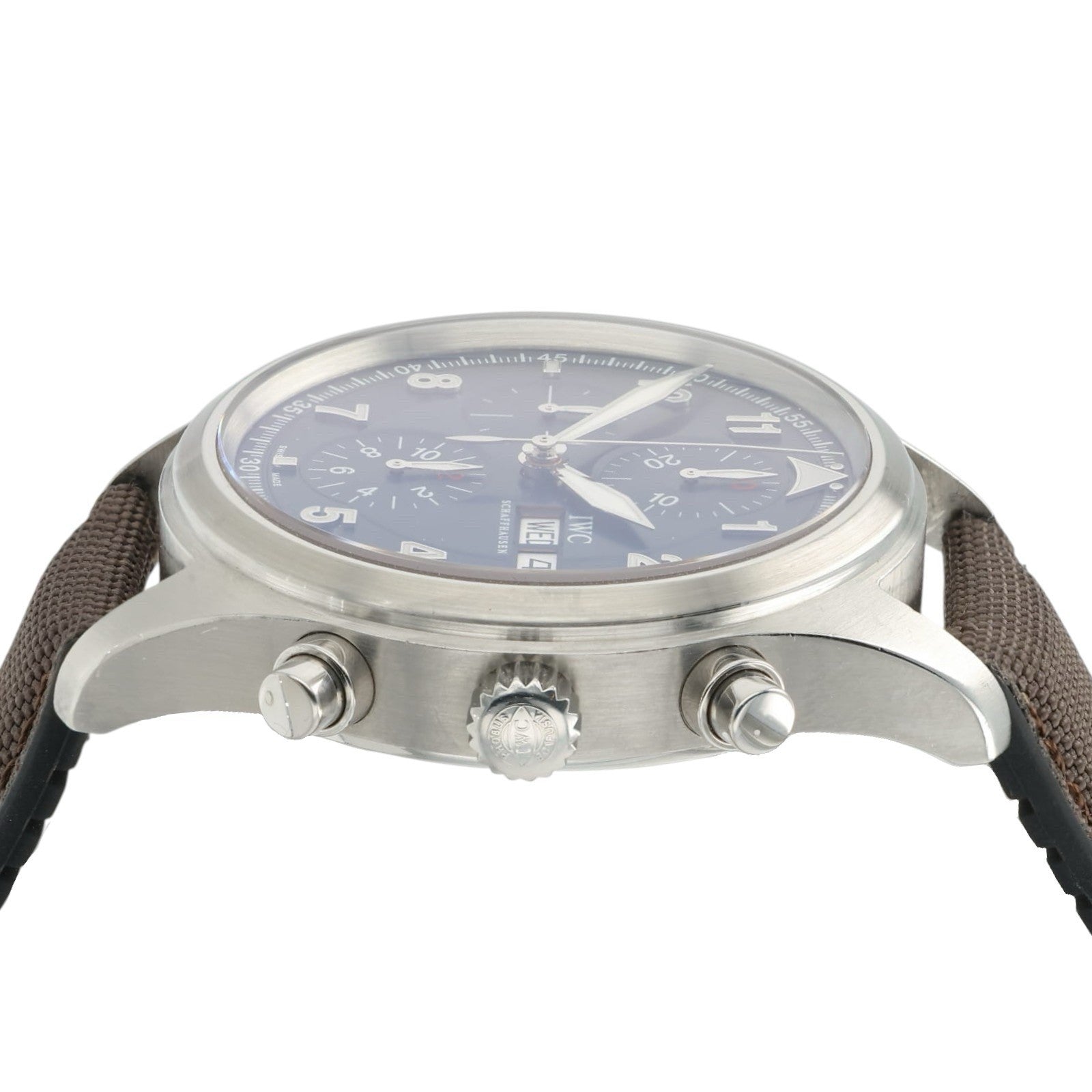 IWC Pilot Chrono Laureus Blue Dial Stainless Steel 42mm Automatic Men’s IW371712