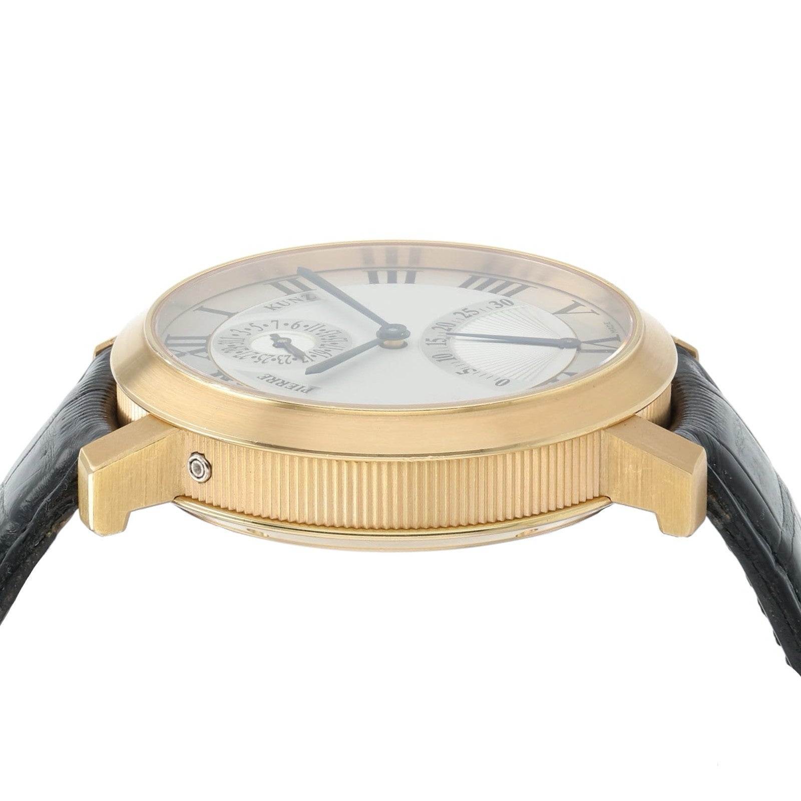 Pierre Kunze Silver Dial 18k Rose Gold 41mm Automatic Men’s Watch PKA006