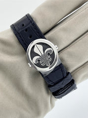 NEW Louis Moinet Super Moon Steel Silver Dial 45mm Automatic Men's Watch