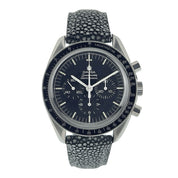 Omega Speedmaster Stainless Steel Black Dial 42mm Manual Wind Watch 145.022-71