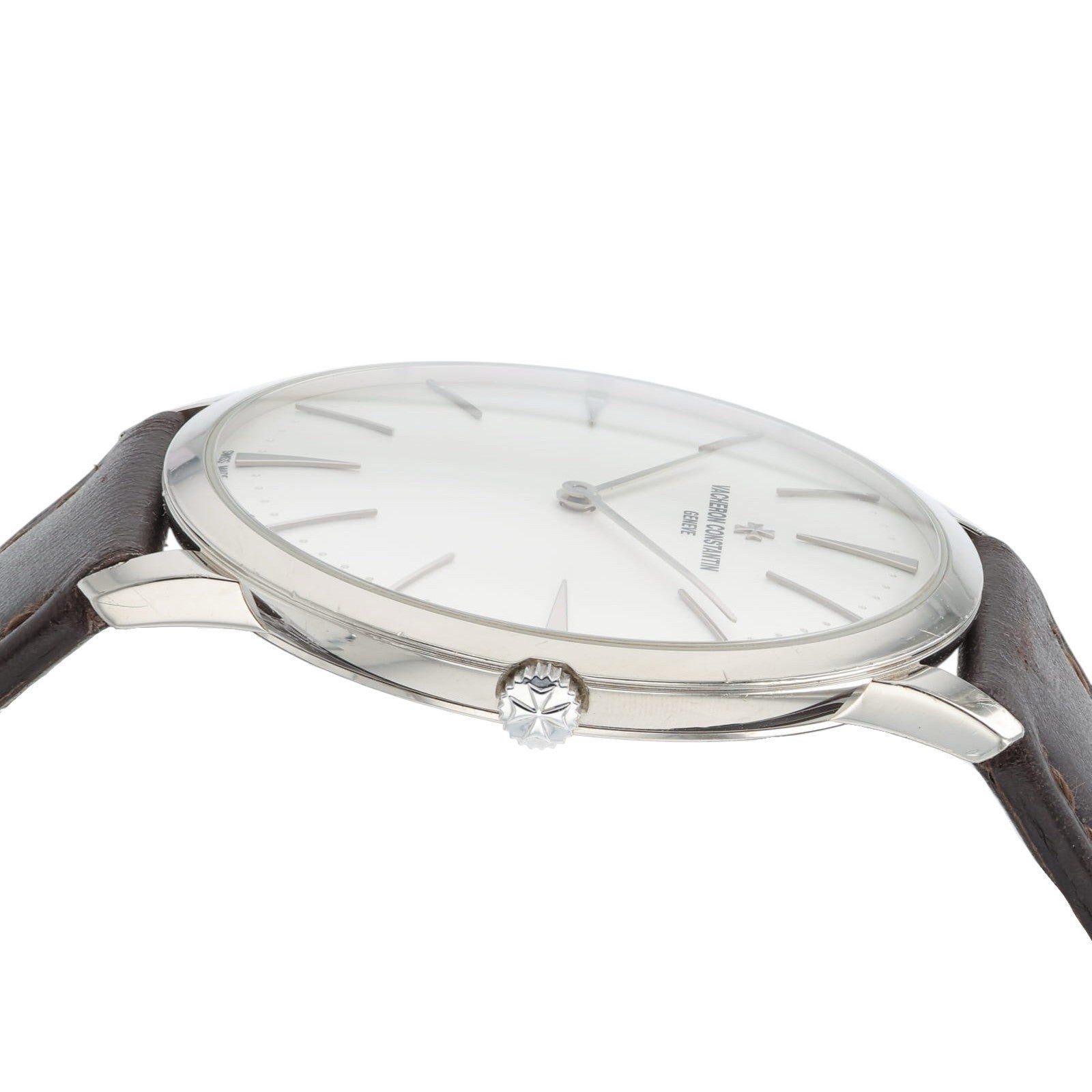 Vacheron Constantin Patrimony 18k White Gold Silver Dial 40mm Manual Wind 81180