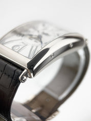 Franck Muller 18k White Gold Silver Dial 32mm Automatic Men's Watch 1200MC L