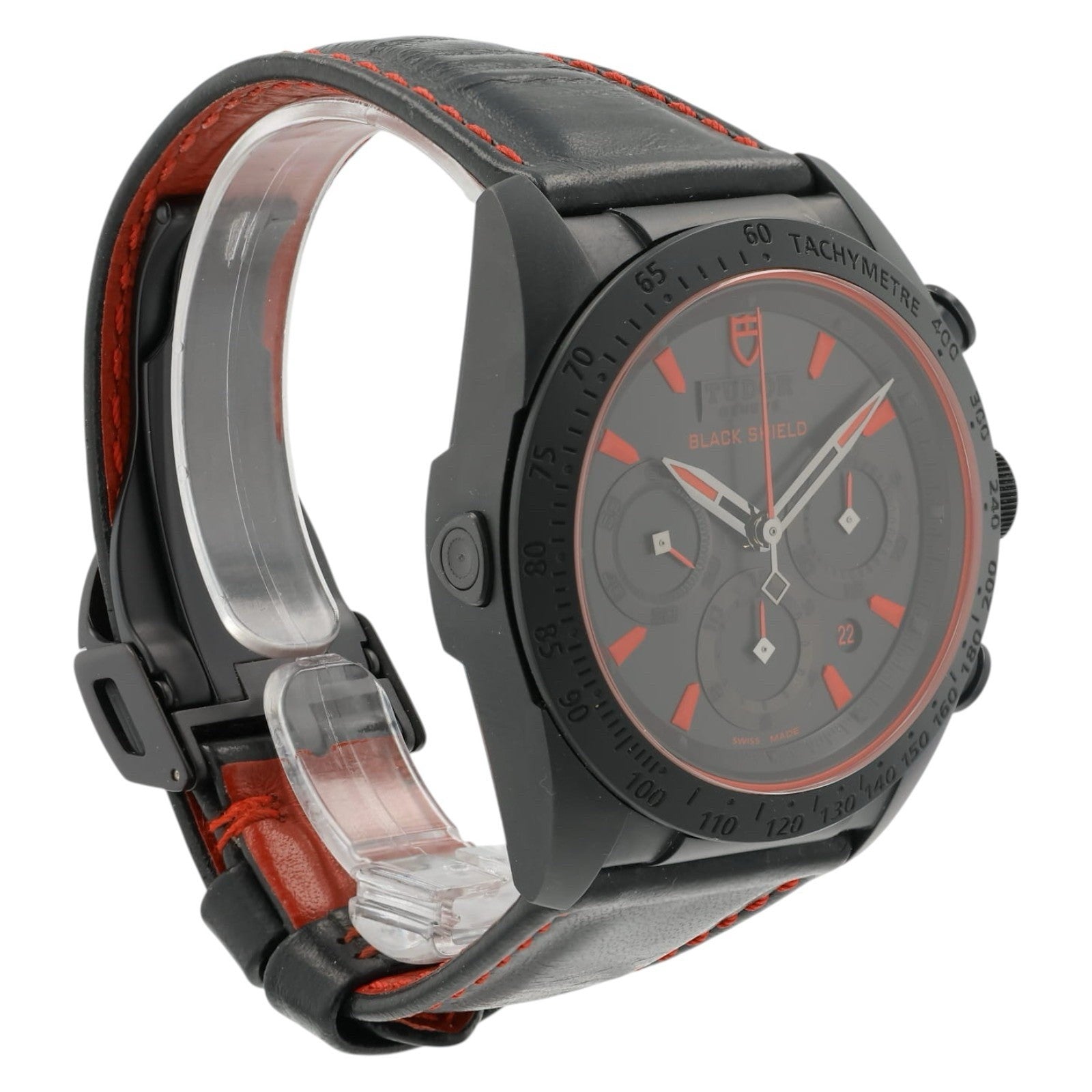Tudor Blackshield Black Dial Ceramic 42mm Automatic Movement Mens Watch 42000
