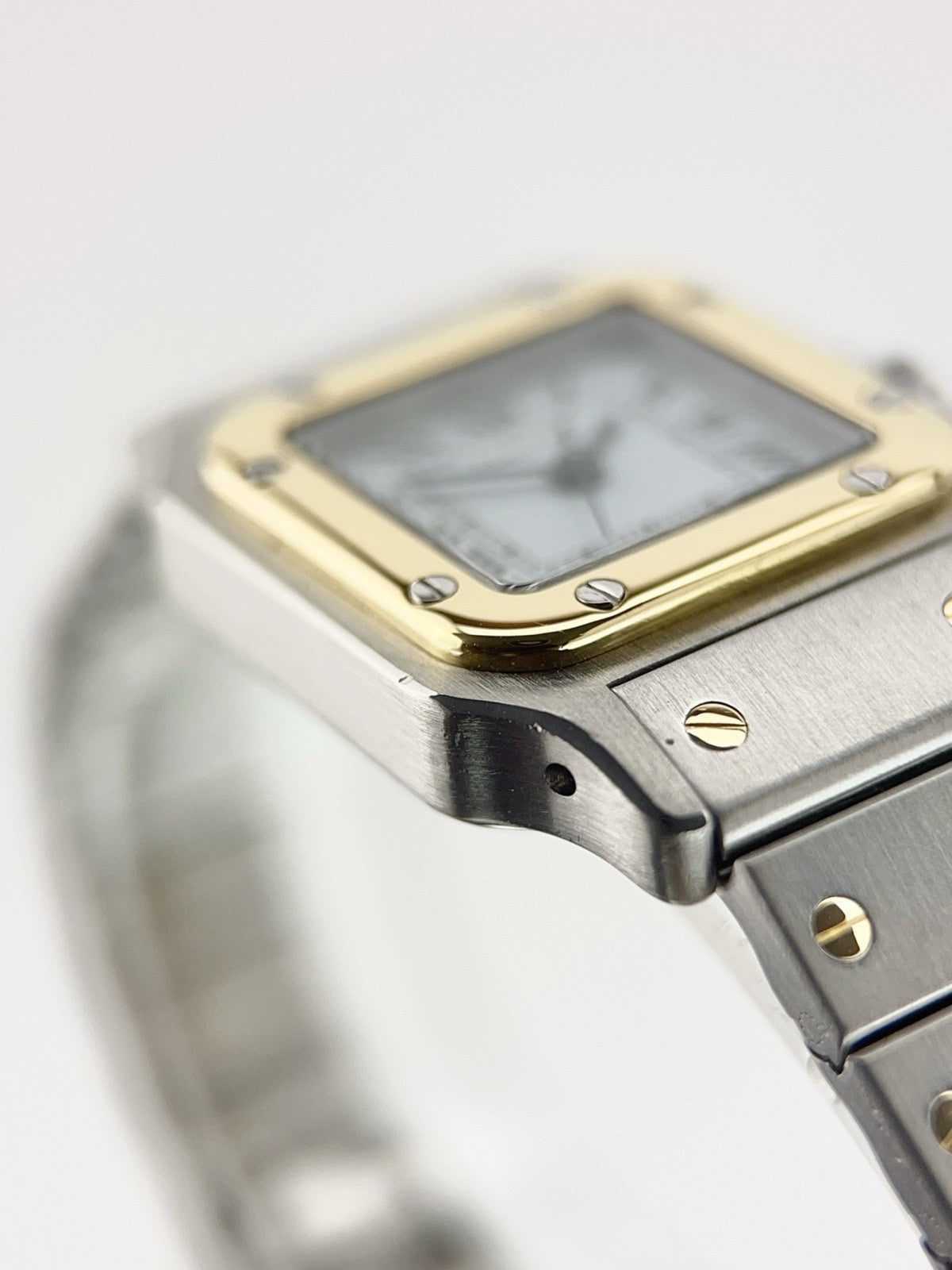 Cartier Santos Gold & Steel Silver Dial 24mm 1170902