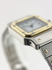 Cartier Santos Gold & Steel Silver Dial 24mm 1170902