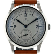 Omega Classic Steel Silver Dial 39mm Manual Wind Mens Watch 511.12.39.21.99.002