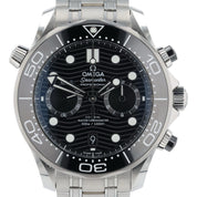 Omega Seamaster Black Dial Stainless Steel 44mm Automatic Men’s 210.30.44.51.001