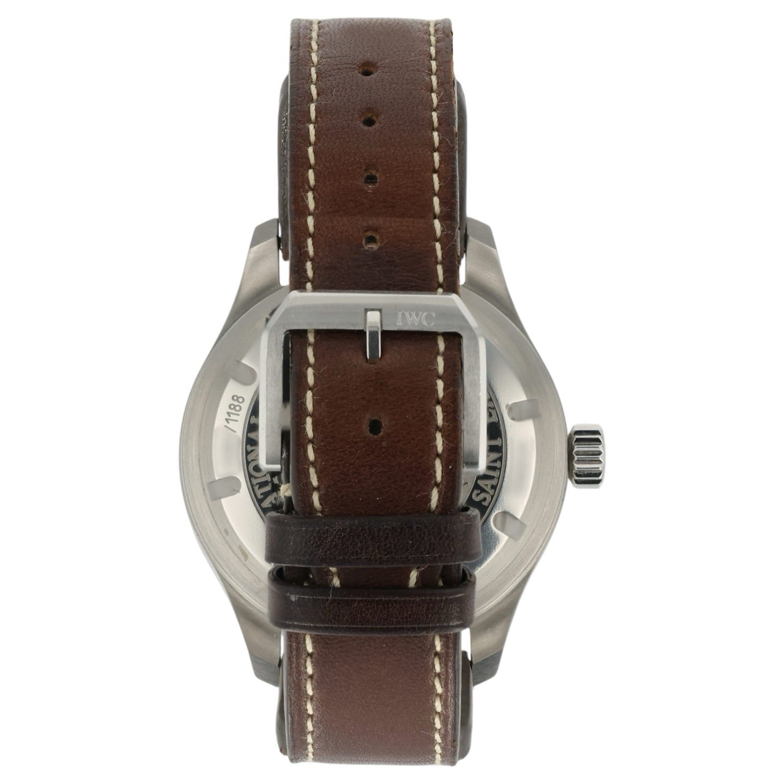 IWC Pilot UTC Brown Dial Stainless Steel 44mm Automatic Men’s Watch IW326104