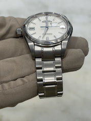 Grand Seiko Spring Drive Titanium Cream Dial 41mm Automatic Mens Watch SBGA011