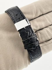 A. Lange & Sohne Langematik 18k White Gold  Black Dial 37mm Automatic 301.027